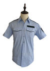 Γρήγορα ξηρές επαγγελματικές στολές εργασίας μακριές/απότομα ομοιόμορφο πουκάμισο αστυνομίας μανικιών