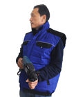 100% υπαίθρια φανέλλα εργασίας των ατόμων χειμερινής ασφάλειας βαμβακιού με τη στερεώνοντας τσέπη Velcro
