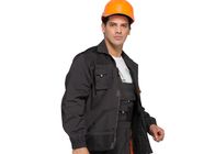 Canvas Classic Industrial Work Jackets Durable Anti Tear With Double Stitching
